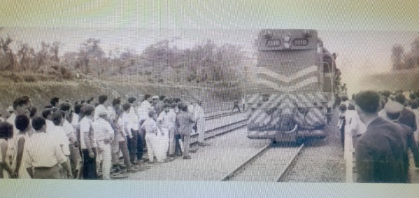 1 Chegada Do Trem Em Jussara 1967